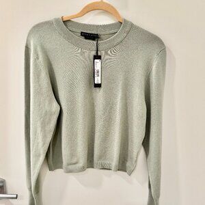 Alice and Olivia cropped sweater